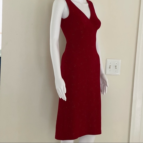 City Triangles Midi Red Dress size Small - Picture 2 of 11